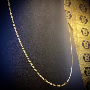 Corrente Piastrine Italiana 3,5 Gramas em Ouro 18k 750 - Imagem 5