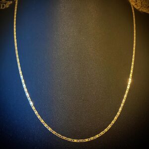 Corrente Piastrine Italiana 3,5 Gramas em Ouro 18k 750 - Imagem 1