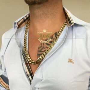 Corrente Grumet 90 Gramas em Ouro 18k 750 - Imagem 4