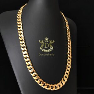 Corrente Grumet 90 Gramas em Ouro 18k 750 - Imagem 3