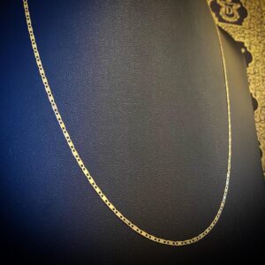 Corrente Piastrine Italiana 3,5 Gramas em Ouro 18k 750 - Imagem 4