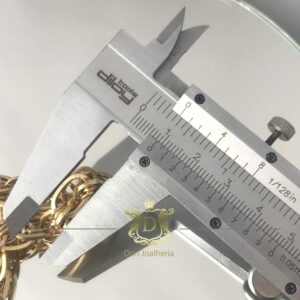 Pulseira Elo Imperador 15 Gramas em Ouro 18k 750 - Imagem 4