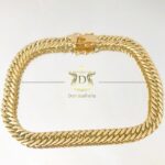 Pulseira Grumet Duplo 10 Gramas em Ouro 18k 750