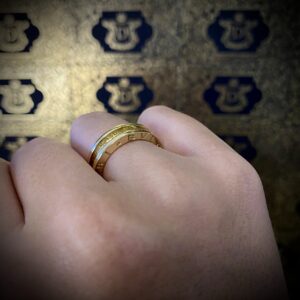 Par de Alianças Bvlgari 80 Diamantes em Ouro 18k 750 - Imagem 3