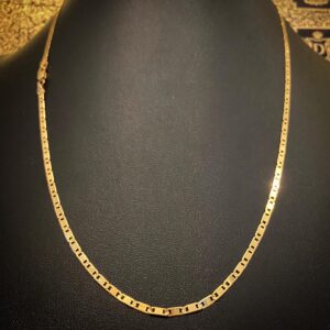Corrente Piastrine 10 Gramas em Ouro 18k 750