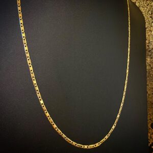 Corrente Piastrine 10 Gramas em Ouro 18k 750 - Imagem 4