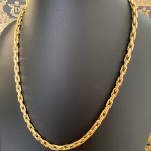 Corrente Elo Cardano 40 Gramas em Ouro 18k 750