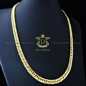 Corrente Grumet Duplo 40 Gramas em Ouro 18k 750