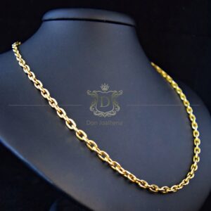 Corrente Cadeado 15 gramas em Ouro 18k 750 - Imagem 1