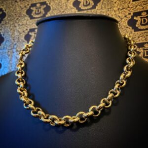 Corrente Elo Português 40 Gramas em Ouro 18k 750 - Imagem 1