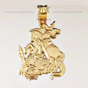 Pingente São Jorge 20 Gramas Ouro 18k 750 - Imagem 1