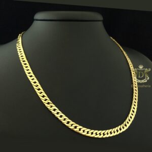 Corrente Grumet Duplo Aberto 20 Gramas Ouro 18k 750 - Imagem 1