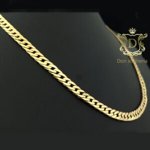 Corrente Grumet Duplo Aberto 20 Gramas Ouro 18k 750 - Imagem 3