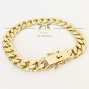 Pulseira Grumet 1x1 20 Gramas Ouro 18k 750 - Imagem 4