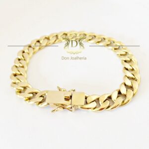 Pulseira Grumet 1x1 20 Gramas Ouro 18k 750 - Imagem 5