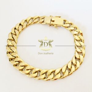 Pulseira Grumet 1x1 20 Gramas Ouro 18k 750 - Imagem 1