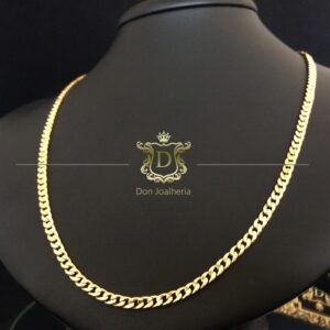 Corrente Grumet 1x1 18 Gramas Ouro 18k 750 - Imagem 3