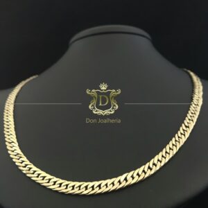 Corrente Grumet Duplo 35 Gramas em Ouro 18k 750 - Imagem 4