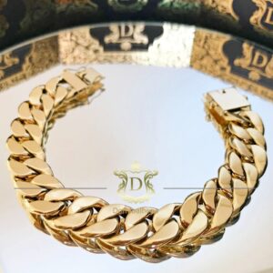 Pulseira Grumet 1x1 40 Gramas em Ouro 18k 750
