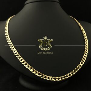 Corrente Grumet 1x1 20 Gramas em Ouro 18k 750 - Imagem 1