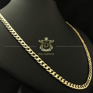 Corrente Grumet 1x1 20 Gramas em Ouro 18k 750 - Imagem 2