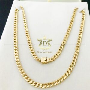 Corrente Grumet 1x1 20 Gramas em Ouro 18k 750 - Imagem 7