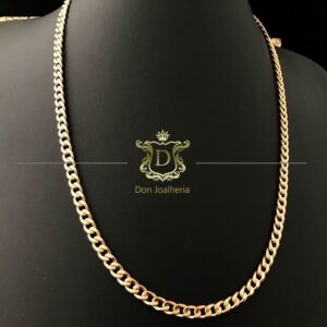 Corrente Grumet 1x1 50 Gramas Maciça em Ouro 18k 750 - Imagem 2