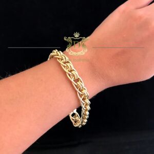Pulseira Elo Imperador II 20 Gramas Ouro 18k 750 - Imagem 4