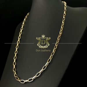Corrente Baguete 15 Gramas Ouro 18k 750 - Imagem 3
