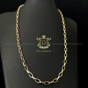 Corrente Baguete 15 Gramas Ouro 18k 750