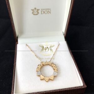Pingente Mandala Personalizada 5 gramas e 6 Diamantes Ouro 18k 750 - Imagem 3