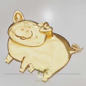 Pingente Animal 6 Gramas Ouro 18k 750 - Imagem 6