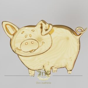Pingente Animal 6 Gramas Ouro 18k 750 - Imagem 7