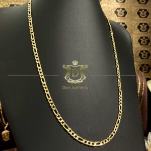 Corrente Grumet 3x1 15 Gramas em Ouro 18k 750 - Imagem 1