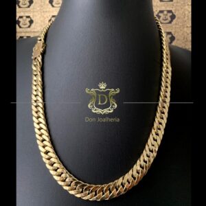 Corrente Grumet Duplo 50 Gramas em Ouro 18k 750 - Imagem 3