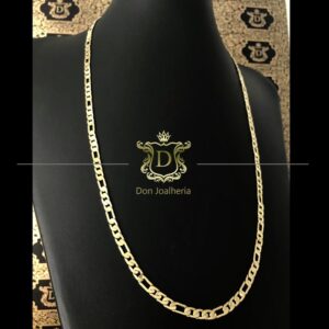 Corrente Grumet 3x1 40 Gramas Maciça em Ouro 18k 750 - Imagem 2