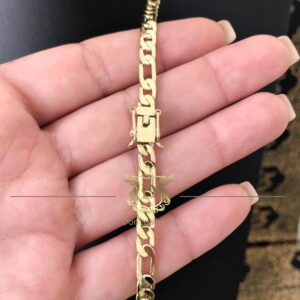 Corrente Grumet 3x1 40 Gramas Maciça em Ouro 18k 750 - Imagem 3
