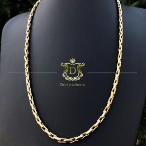 Corrente Cardano 35 Gramas em Ouro 18k 750 - Imagem 4