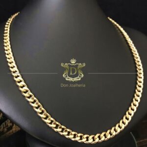Corrente Grumet 100 Gramas Maciça em Ouro 18k 750 - Imagem 7