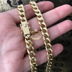 Corrente Grumet 100 Gramas Maciça em Ouro 18k 750 - Imagem 8