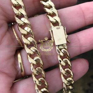 Corrente Grumet 100 Gramas Maciça em Ouro 18k 750 - Imagem 9