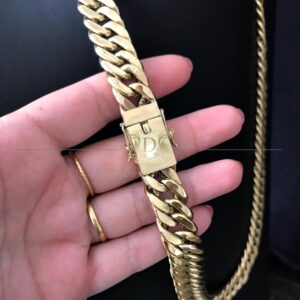Corrente Grumet Duplo 100 Gramas em Ouro 18k 750 - Imagem 9