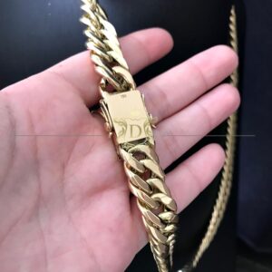 Corrente Grumet Duplo 100 Gramas em Ouro 18k 750 - Imagem 6