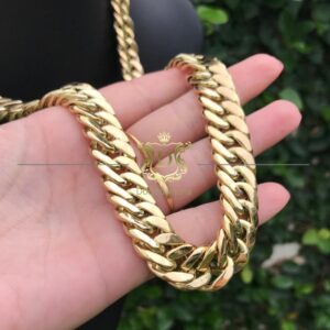 Corrente Grumet Duplo 100 Gramas em Ouro 18k 750 - Imagem 3