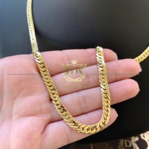 Corrente Grumet Duplo 25 Gramas + Pingente Estrela de Davi 10g em Ouro 18k 750 - Imagem 7