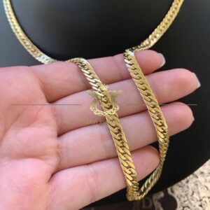 Corrente Grumet Duplo 25 Gramas + Pingente Estrela de Davi 10g em Ouro 18k 750 - Imagem 11