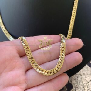 Corrente Grumet Duplo 25 Gramas + Pingente Estrela de Davi 10g em Ouro 18k 750 - Imagem 9
