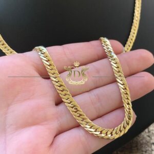 Corrente Grumet Duplo 25 Gramas + Pingente Estrela de Davi 10g em Ouro 18k 750 - Imagem 5