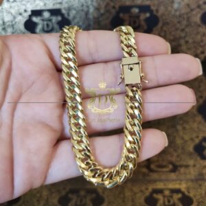 Pulseira Grumet Duplo 40 gramas Maciça em Ouro 18k 750 - Imagem 9
