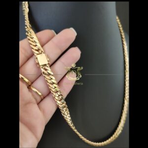 Corrente Grumet Duplo 45 Gramas em Ouro 18k 750 - Imagem 6